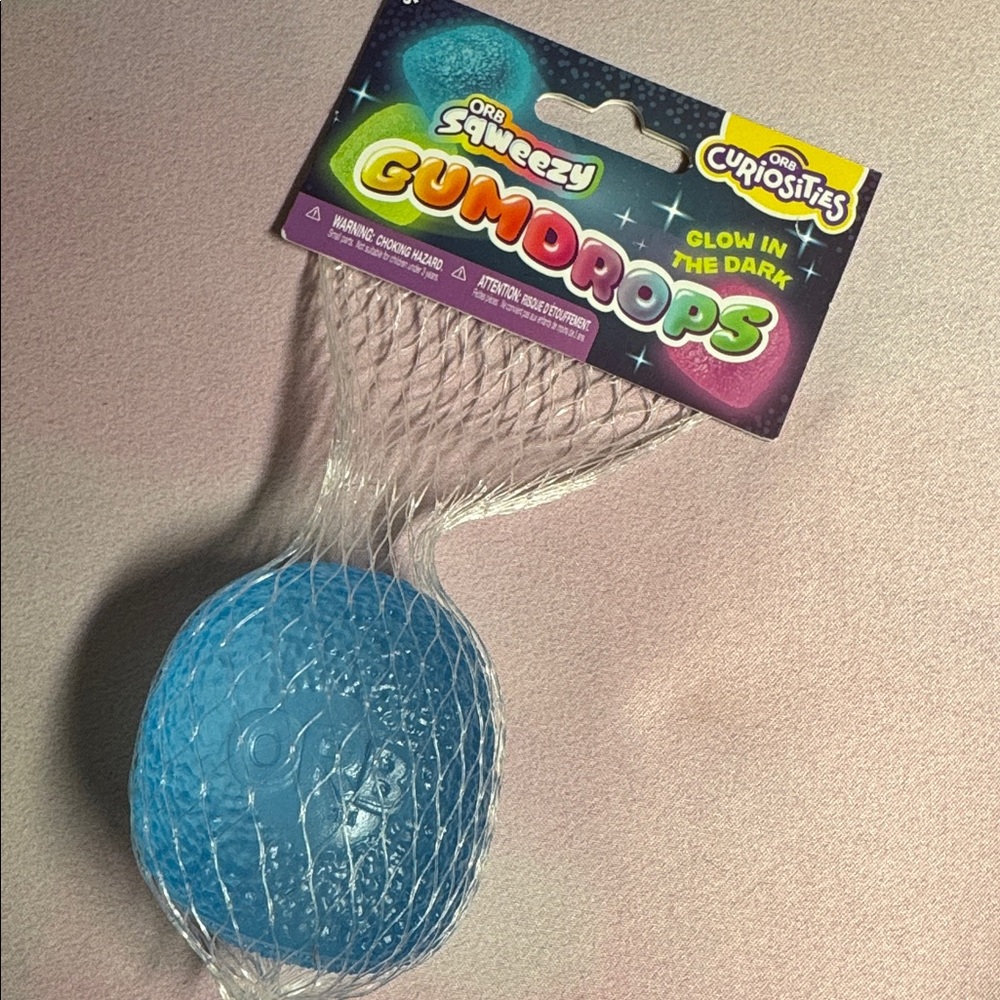 Orb Sqweezy Gumdrops Glow in the Dark Squishy
